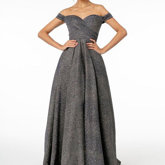 GLS Collective Dresses & Skirts - Sweetheart Neck Off Shoulder Prom Dress GSGL1827